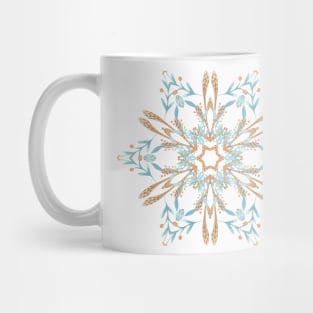 Spring Blues - Kaleidoscope Pattern Mug